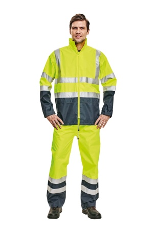 Cerva Epping Reflektörlü Yağmurluk Ceket Sarı/Lac.