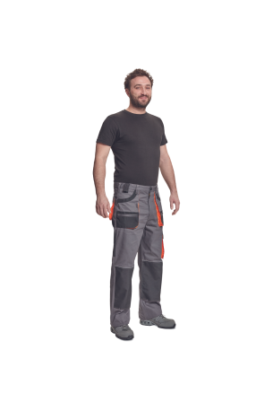 Cerva Carl Be Gri İş Pantolonu