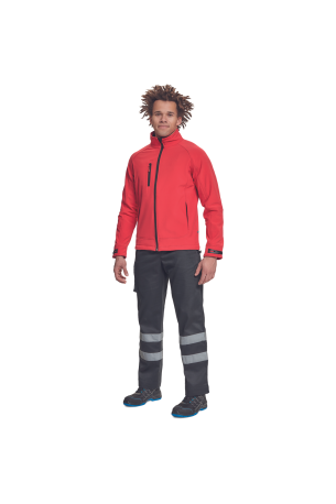 Cerva Chitra Softshell Ceket Kırmızı