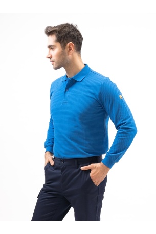 ESD Polo Yaka Uzun Kol T-Shirt