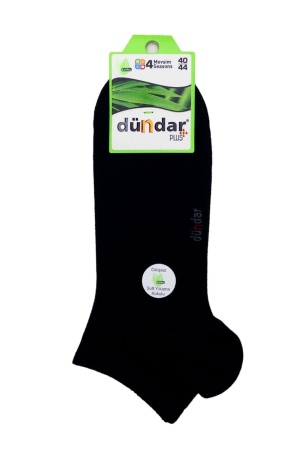Dündar Plus 12'li Bambu Erkek Patik Çorap
